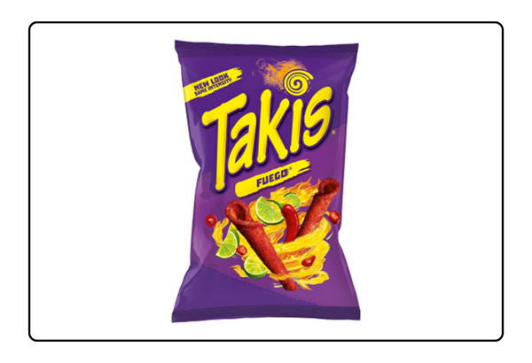 Takis Fuego Chips 55g Pack of 48
