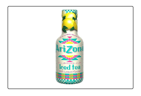 Arizona Ice Tea with Lemon 500ml ( Pack of 6) Global Snacks