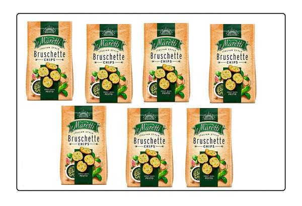 Bruschette Sweet Basil Pack of 7 70g Global Snacks