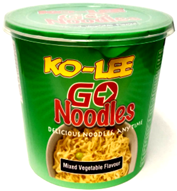 Ko-Lee Mix Vegtable Go Noodles - Pack of 6 (65g each) Global Snacks