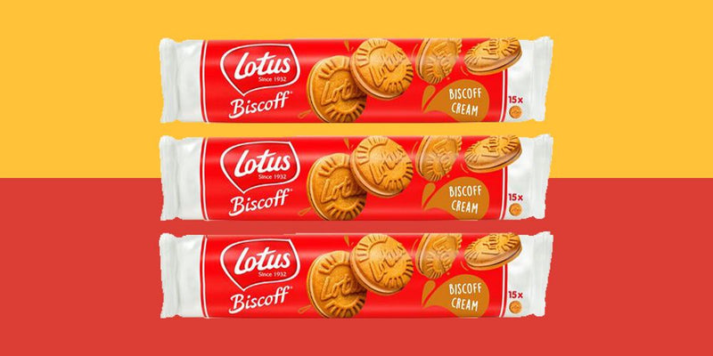 Lotus Biscoff Sandwich Biscoff Cream 150g | Pack of 5 | Suitable for Vegans Global Snacks
