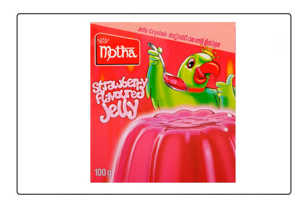 Motha Jelly Strawberry - Pack of 6 (100g each) Global Snacks