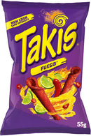 Takis Fuego Chips 55g Pack of 3 Global Snacks