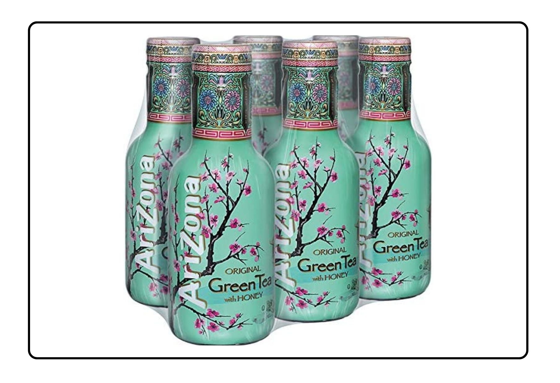 Arizona Original Green Tea with Honey 500ml X 6