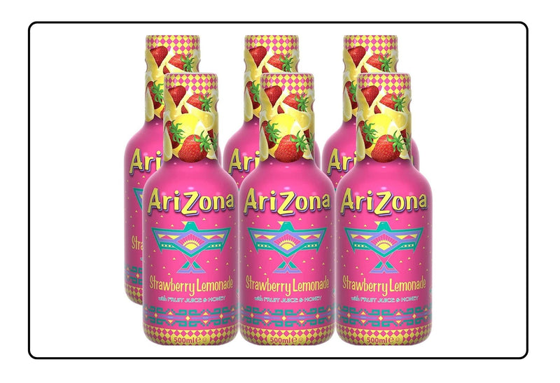 Arizona Strawberry Lemonade 500ml X 6