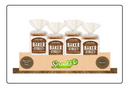 Baker Street Brown Bread | Pack of 4 | 600g each | Long Life Freshness