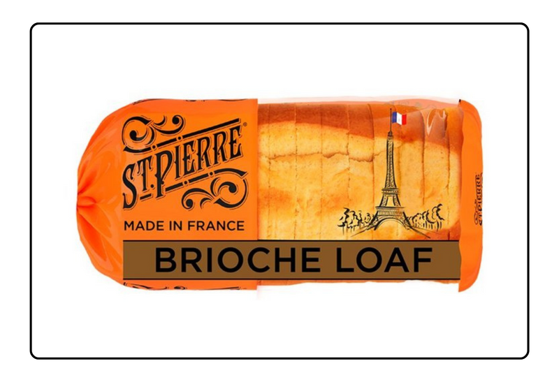 St Pierre Sliced Brioche Loaf (Pack of 3)