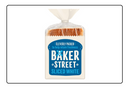 Baker Street White Bread Sliced 500g X 9pcs