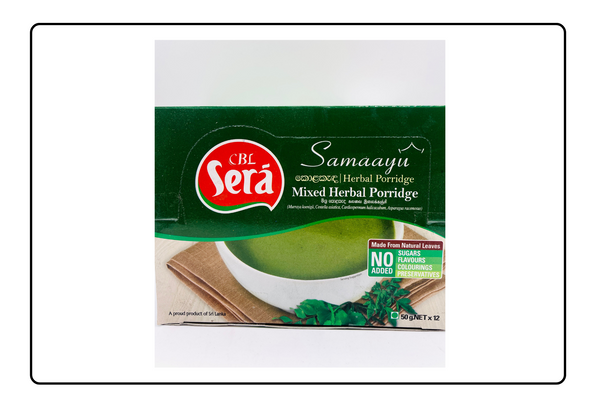 CBL Sera Herbal Porridge | Mix Herbs | Pack of 12 (50g each)