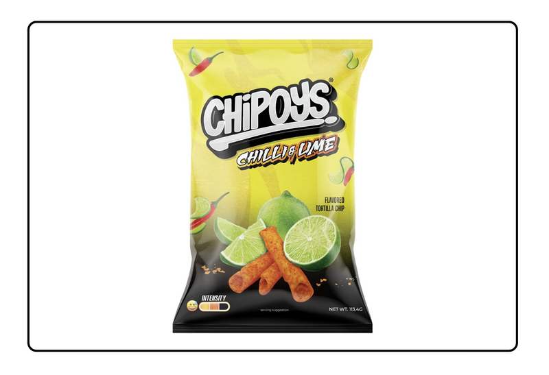 Chipoys Tortilla Chips | Chilli & Lemon flavour | Pack of 3