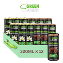 Green Gains Ready-to-Drink Vegan Protein Shake Mix Flavours 320ml X 12 Cans