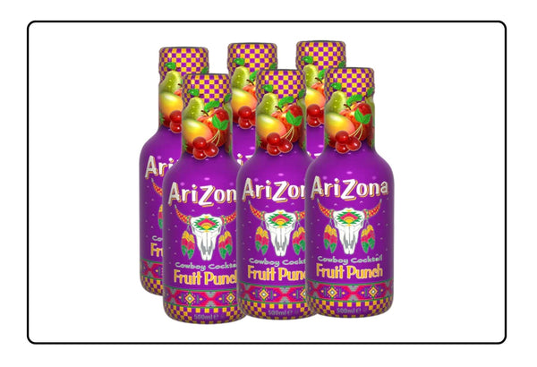 Arizona Fruit Punch 500ml X 6