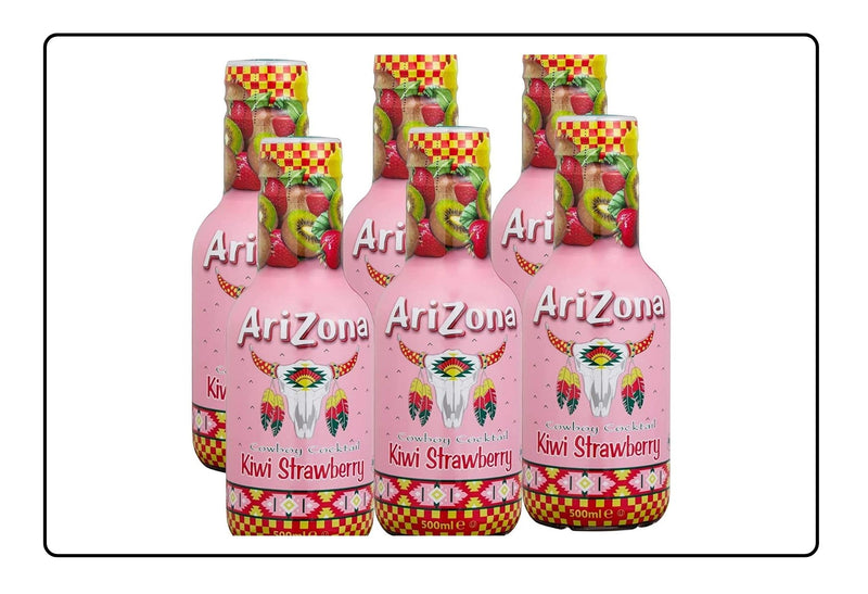 Arizona Kiwi Strawberry 500ml X 6