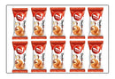 7 Days Croissant Cocoa Vanilla Flavour 80g (Pack of 10) Global Snacks