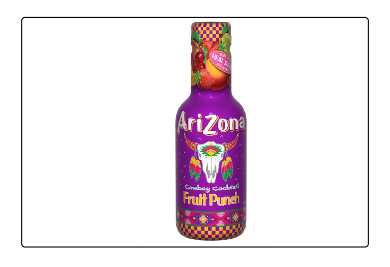 Arizona Fruit Punch 500ml (Pack of 6) Global Snacks