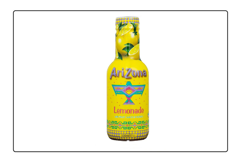 Arizona Lemonade 500ml (Pack of 6) Global Snacks