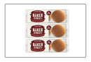 Baker Street 6 Plain Burger Buns - Pack of 3 Global Snacks