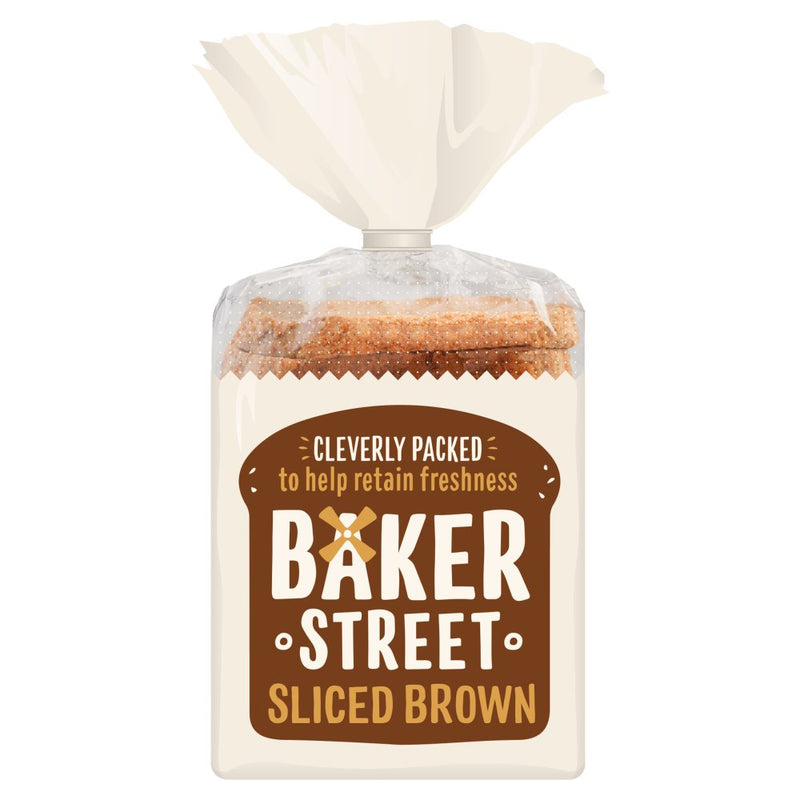 Baker Street Brown Bread | Pack of 4 | 600g each | Long Life Freshness Global Snacks