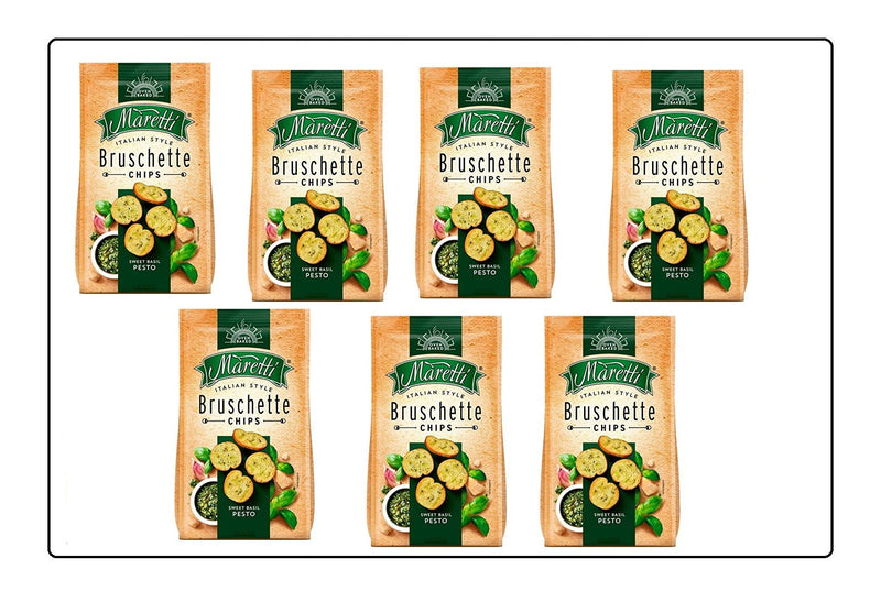 Bruschette Sweet Basil Pack of 7 70g Global Snacks