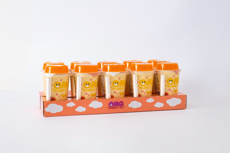 OMG Bubble Tea Lemon With Mango Bubbles 270ML Pack Of 10
