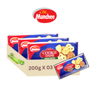 Munchee Cookie Dane 200g Traditional Danish Recipe gift pack (Pack Of 03)