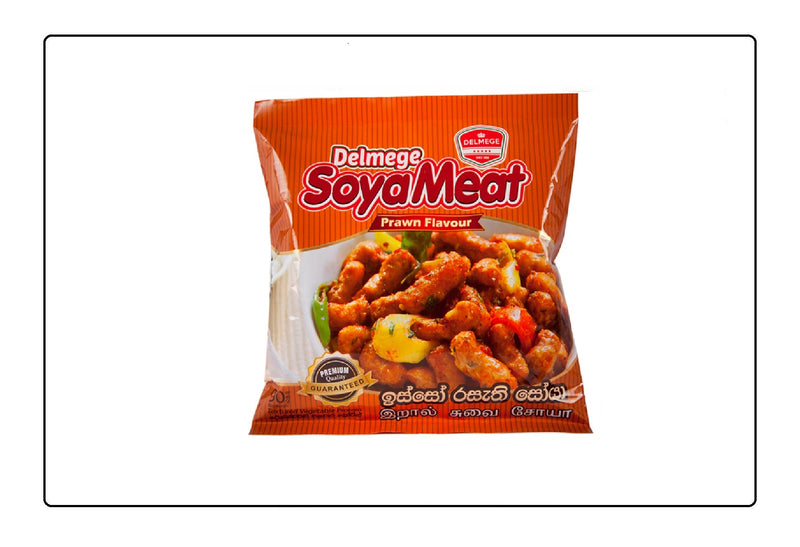 Delmege Supiri Soya -Prawns Flavour Pack of 6 (90g each) Global Snacks