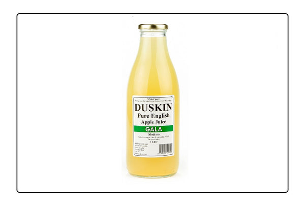Duskin Gala (Medium) Pure English Apple Juice 1L (Pack of 6) Global Snacks