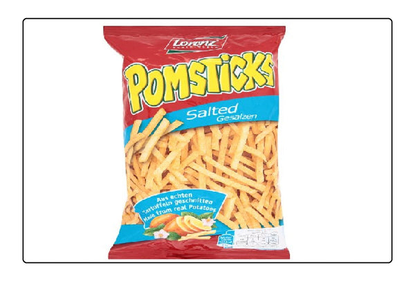 Lorenz Pomsticks Salted 85g (Pack of 12) Global Snacks