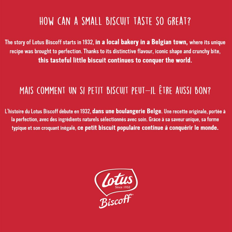 Lotus Biscoff Caramelised Biscuits - 300 Case Global Snacks