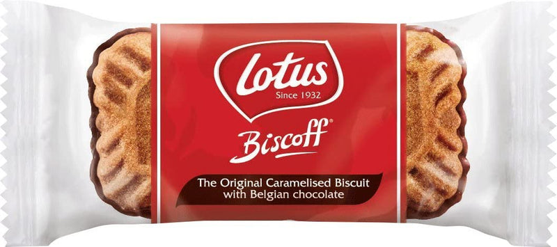 Lotus Biscoff with Belgian Chocolate 154g each | Pack of 4 | Small Biscuit Unique Taste Global Snacks