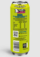 Mega Brain Licker Sour Blue Raspberry Soft Drink 12x500ML