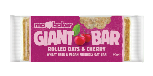 Ma Baker Giant Bar Mixed Berry 90 g (Pack of 20) Global Snacks