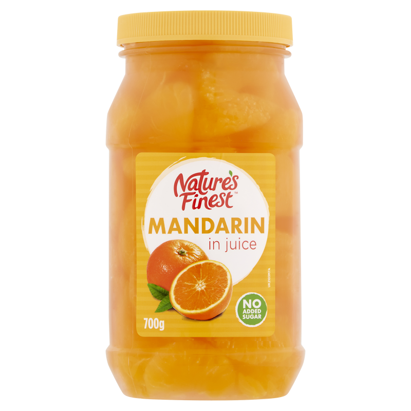 Nature's Finest Mandarin Fruit Slices In Juice 700G