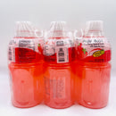 Mogu Mogu Strawberry Drink with NATA de Coco (Gotta Chew) 320ml (6 Bottles) Global Snacks