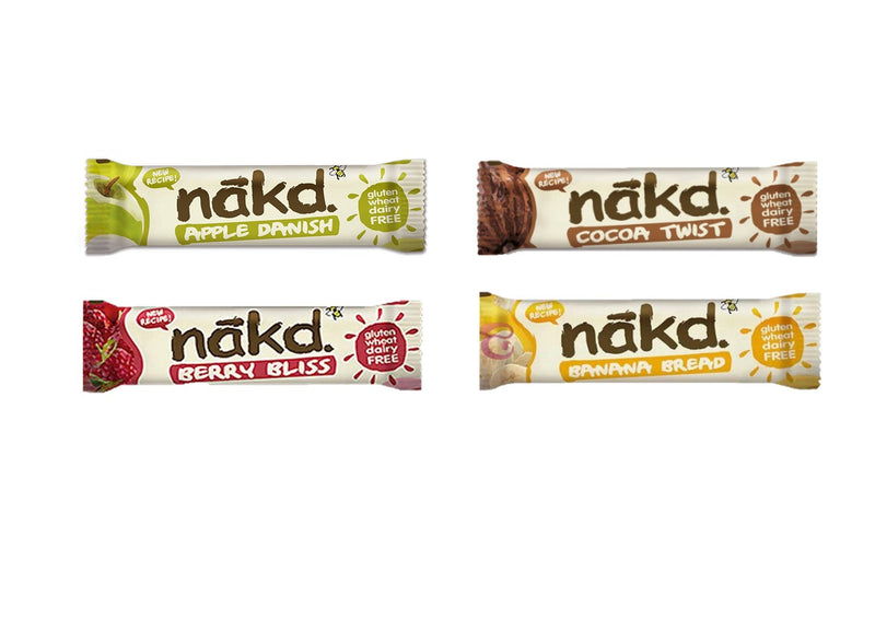 Nakd Celebration Box | Oaties Special | Natural Fruit & Nut Bars | Vegan Bars | Gluten-Free | Healthy Snack | 35g each (Pack of 20) Global Snacks