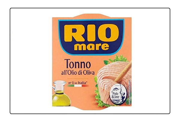 Rio Mare Tuna In Olive Oil 160g - Pack of 3 Global Snacks