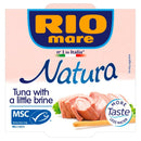 Rio Mare Tuna Natura - More Taste Less Water | Pack of 3 x 112g Global Snacks