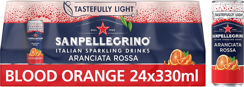 San Pellegrino Blood Orange 12x330ml Global Snacks