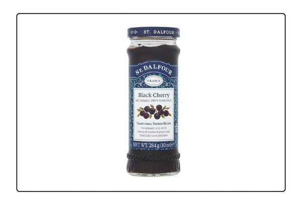 St. Dalfour Black Cherry Spread 6 Pack (284g x 6) Global Snacks