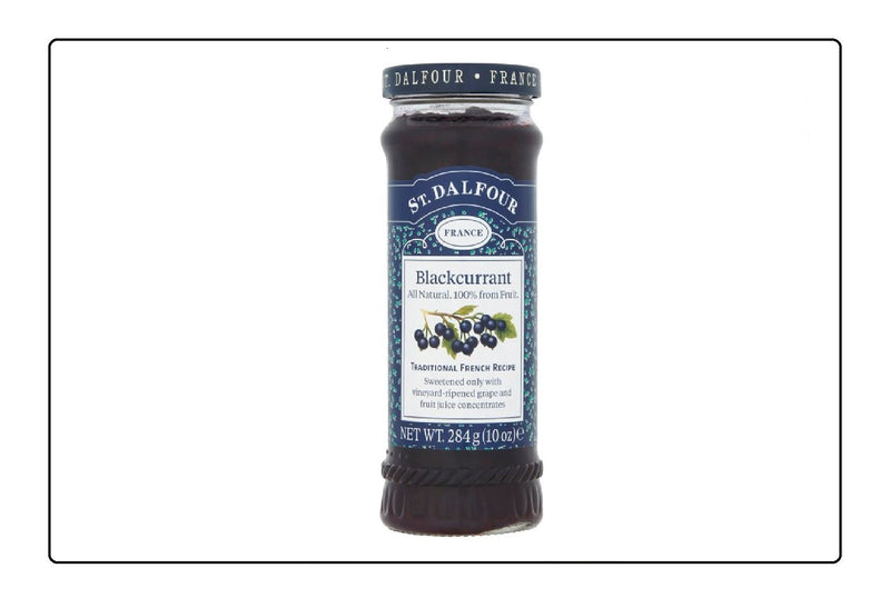 St. Dalfour Black Currant Spread 6 Pack (284g x 6) Global Snacks