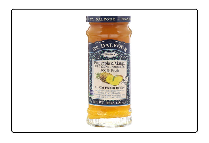 St. Dalfour Pineapple & Mango Spread 6 Pack (284g x 6) Global Snacks