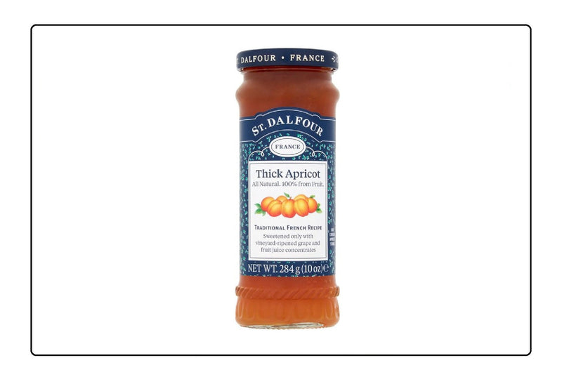 St. Dalfour Thick Apricot Spread 6 Pack (284g x 6) Global Snacks
