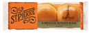St Pierre 6 Brioche Burger Buns (Pack of 3) Global Snacks
