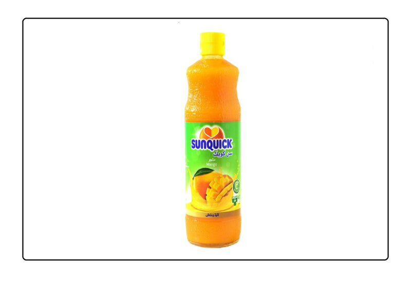Sunquick Mango Concentrate Cordial 700ml (Pack of 3) Global Snacks