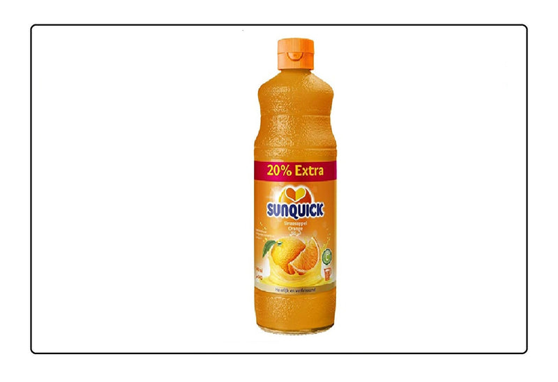 Sunquick Orange Concentrate Cordial 700ml (Pack of 3) Global Snacks