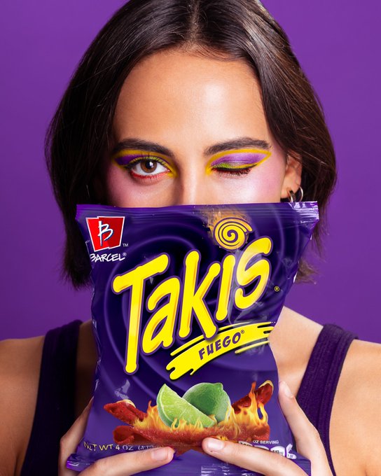 Takis fuego 55 gram 3 pack Global Snacks