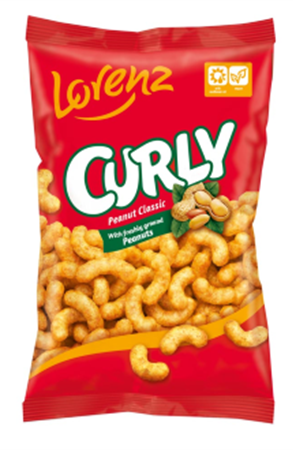 Lorenz  Curly Peanut Classic 120g X 14