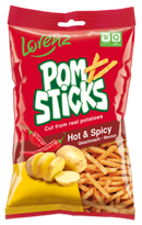 Lorenz Pomsticks Hot & Spicy 85g X 14